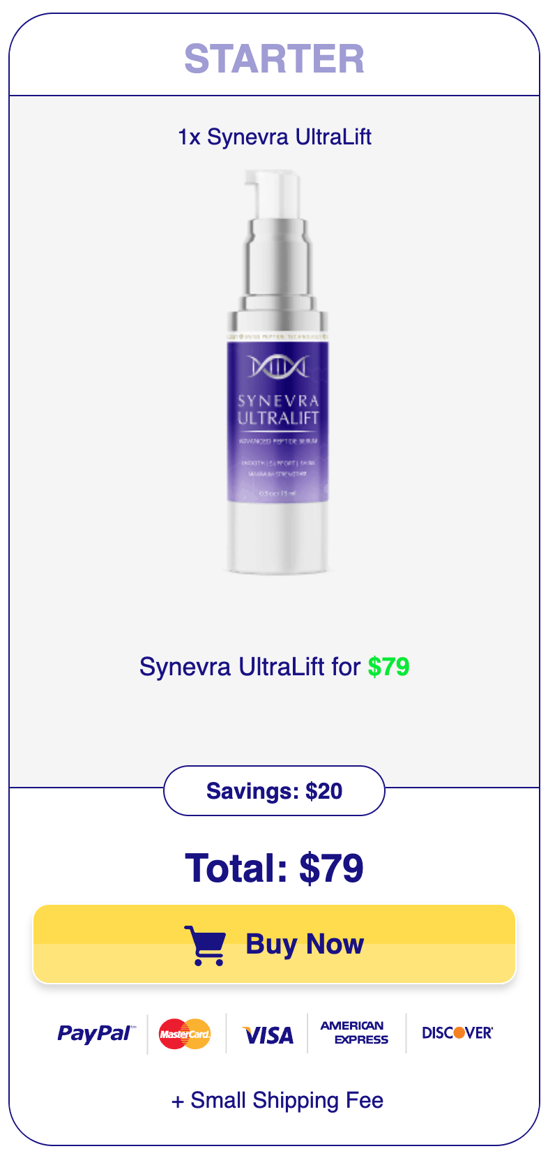 Synevra UltraLift  30-day supply – order now